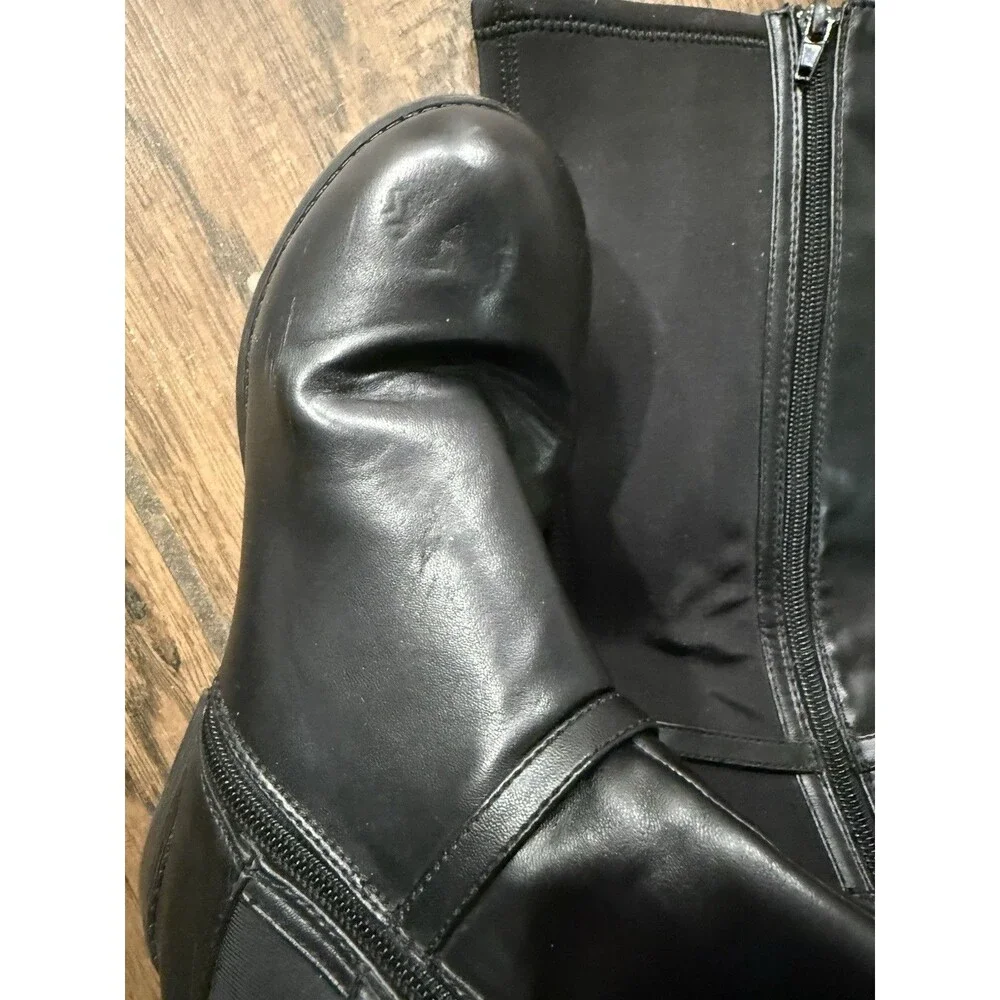 Michael Kors Black Emma Kaya Boots 4